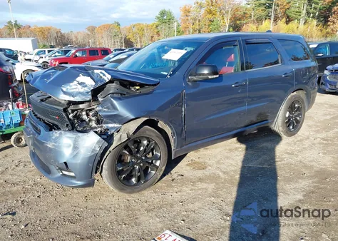 2020 Dodge Durango R/T из США, поврежденный, VIN 1C4SDJCT0LC408235